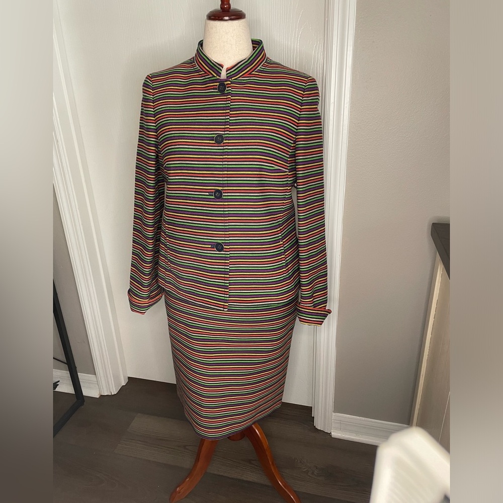 Multicolor Talbots women’s suit size 8